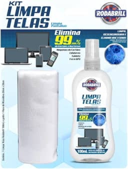 Kit Limpa Telas 100ml Rodabrill