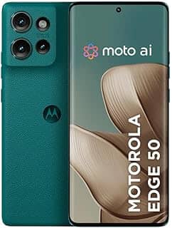 Smartphone Motorola Edge 50 5G - 256GB 24GB (12GB RAM+12GB Ram Boost) 50MP Sony Camera Moto AI Ultrarresistencia militar - Green