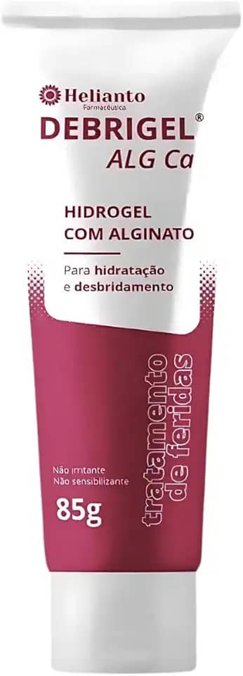 Debrigel Hidrogel Alginato de Calcio 30g - Hidrogel Cicatrizante com Alginato de Cálcio para Feridas e Desbridamento
