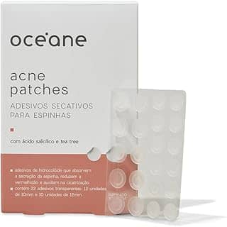 Océane Adesivos Secativos Para Espinhas com Ácido Salicílico - Acne Patches 22un