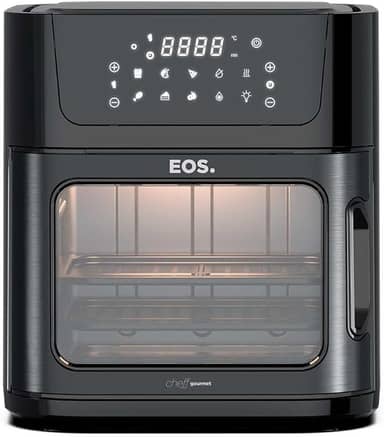 Fritadeira Air Fryer Oven Eos 15 Litros Digital Inox All Black Eaf15ip 220v
