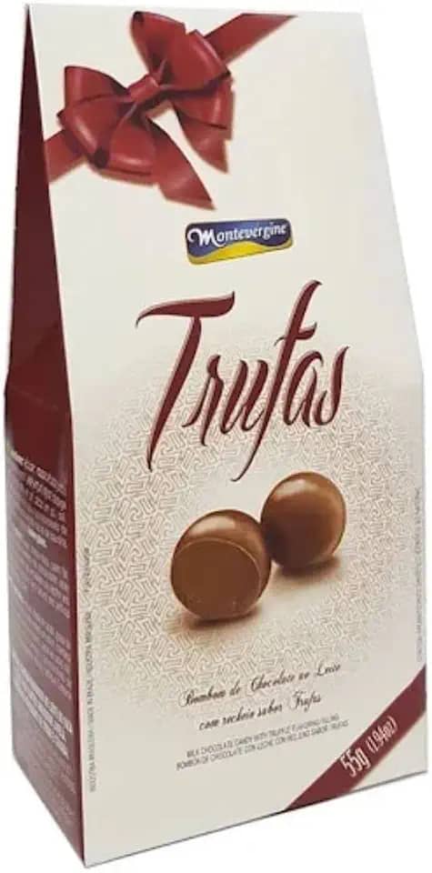 Bombom de Chocolate ao Leite Trufas Montevergine 55g