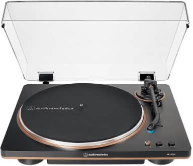 Toca-Discos Vinil Audio-Technica Automático AT-LP70X-BZ, Preto e Bronze, Bivolt 120/240V