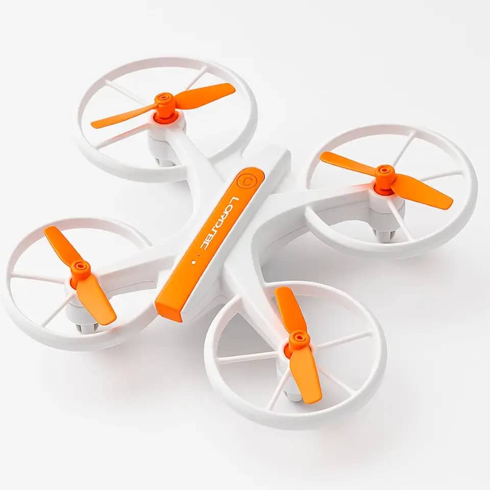 Drone 4D-V33 com LED, Giro 360°, Controle Remoto 4 Canais, Motor Escovado, Mini Drone para Iniciantes 14+
