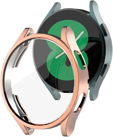 Capa Case Bumper Protetora com Película de Silicone Embutida marca 123smart compativel com Galaxy Watch 6 Watch 4 Watch 5 44mm