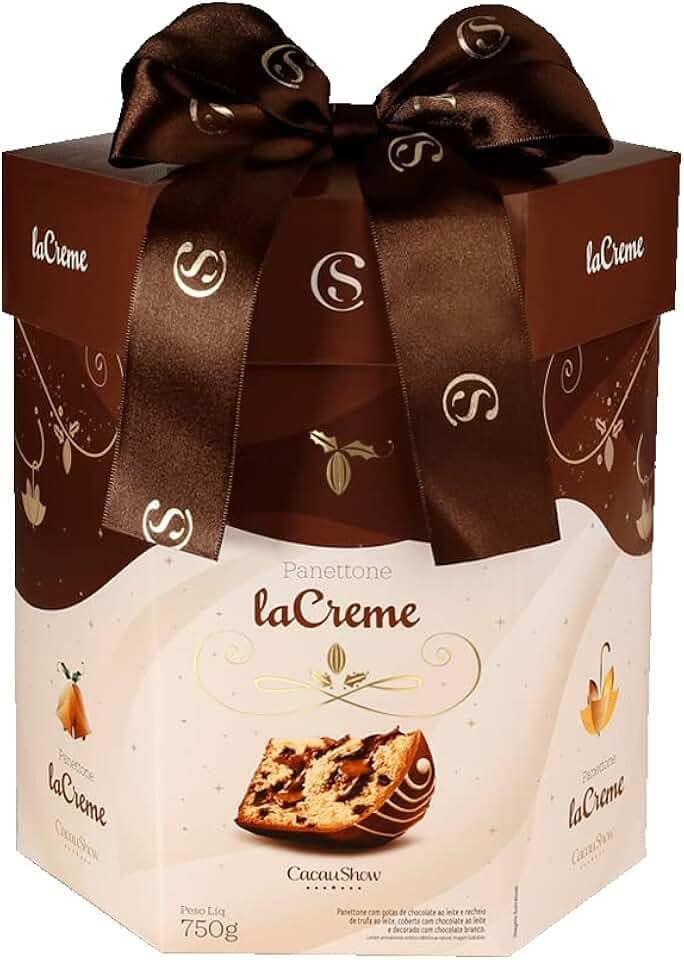 Panettone Premium laCreme 750g Cacau Show