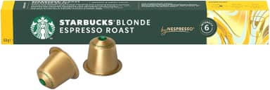 Café em Cápsula Starbucks® Blonde Espresso Roast by Nespresso® - 10 cápsulas