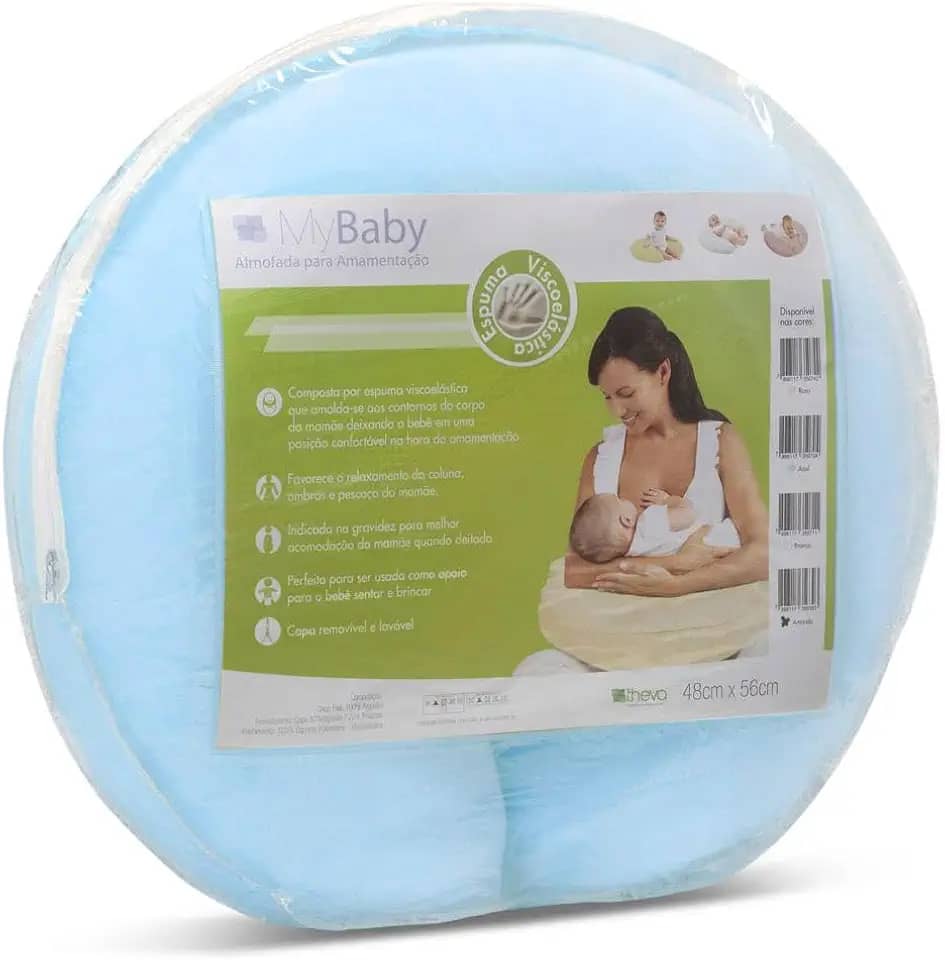 Almofada de Amamentação MYBABY Azul