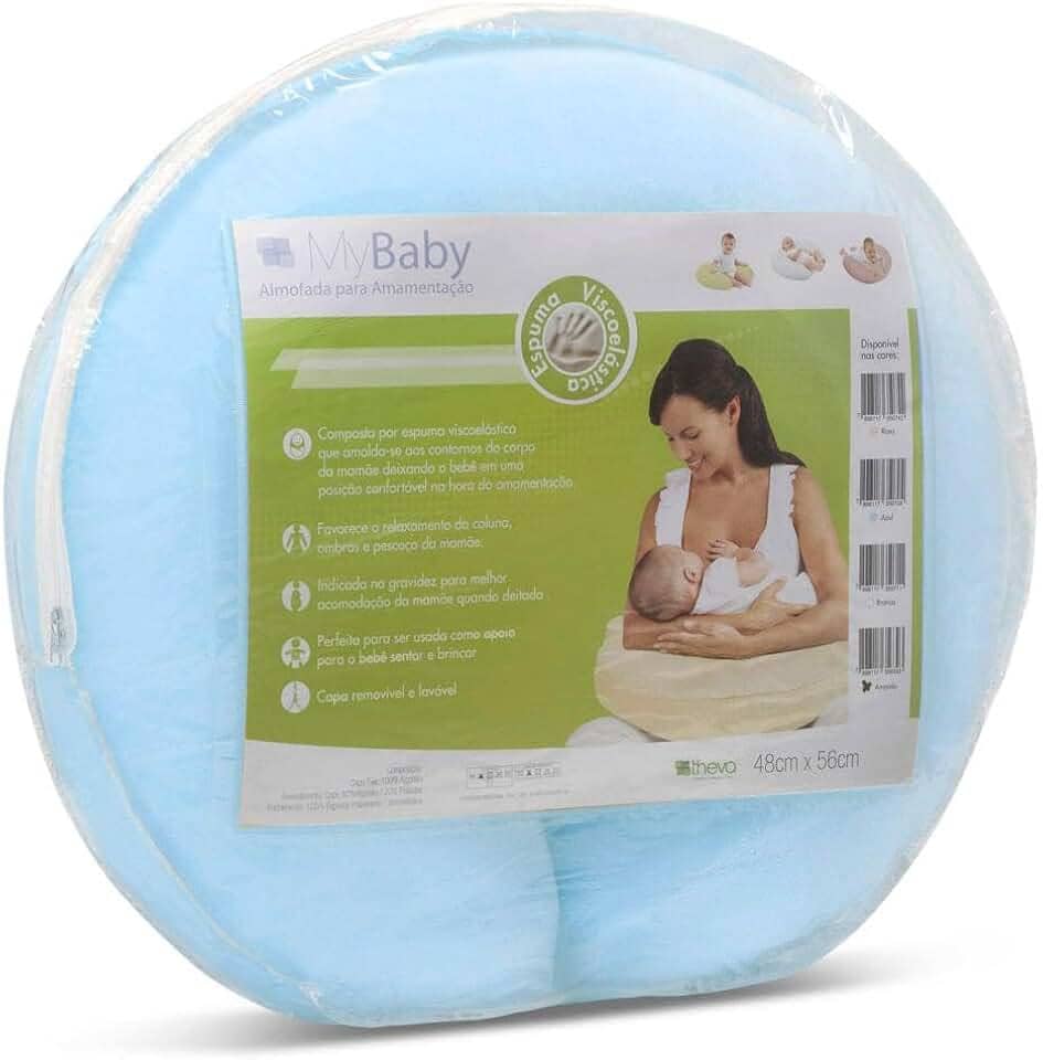 Almofada de Amamentação MYBABY Azul