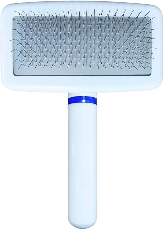 Chalesco Rasqueadeira Macia Branca para Cães