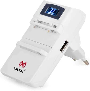 Carregador Universal Digital Bivolt 110v - 220v Mox Mo-u62