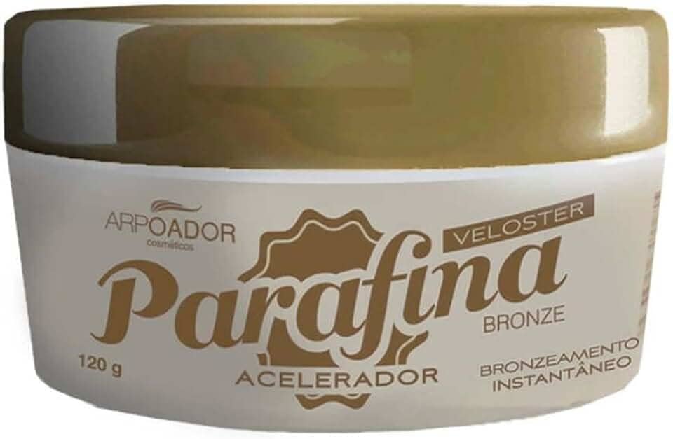 Acelerador de Bronzeado Veloster, Bege, Parafina Bronze, 120 g