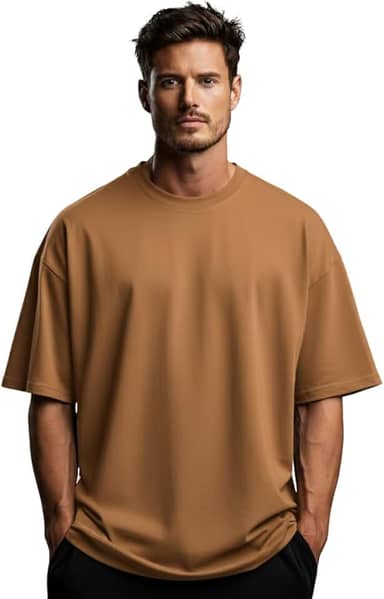 Camiseta Oversized Masculina Macbee 100% Algodão Premium