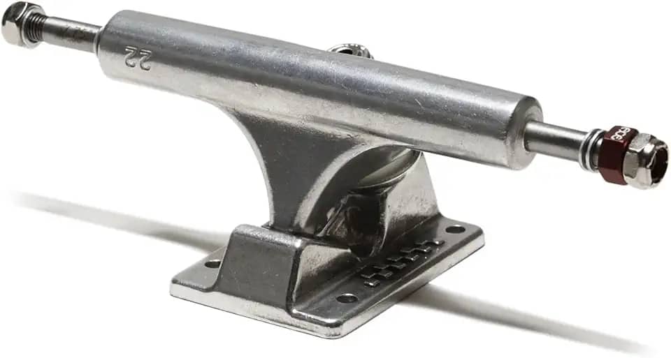 Ace Trucks – Par de caminhões de skate AF1 prata vazada 22 (eixo de 19 cm)