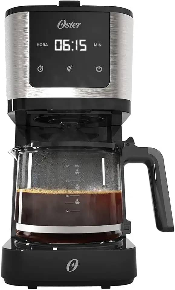 Cafeteira Oster Programável 1,5L com Display Digital - 220v