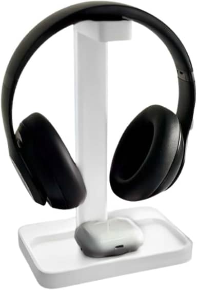 Suporte para headset e Fone De Ouvido Gamer. (Branco)