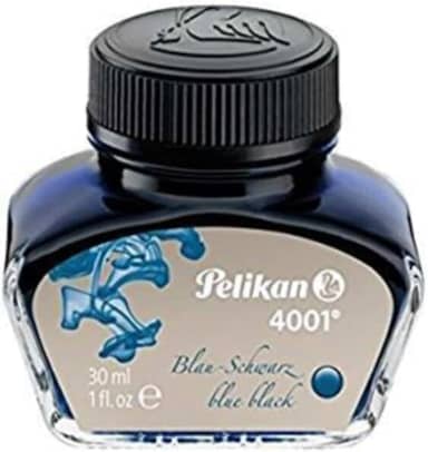 Pelikan Tinta Para Caneta Tinteiro 4001 Preto 30Ml, Preto