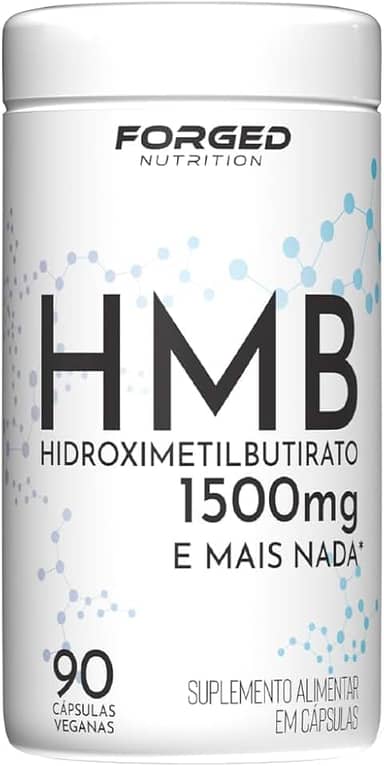 Hmb Hidroximetilbutirato 1500mg 90 Vegan Caps - Forged Nutrition