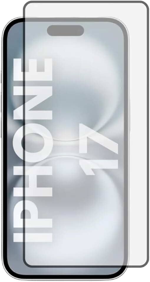 [GL CASES] Pelicula Compatível Com iPhone 17 Anti Risco Pelicula De Vidro Temperado 3D 9H Proteção Com Cobertura Total Da Tela + Kit Limpeza Para Aplicação Livre De Bolhas