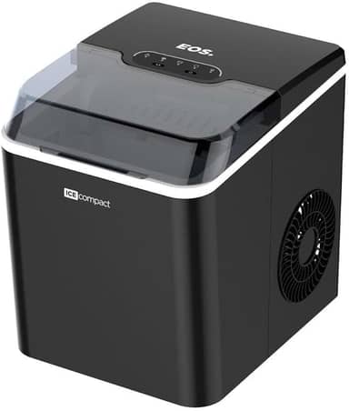 Máquina de Gelo 12kg Eos Ice Compact Emg04p Preto 110v
