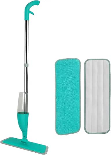 Mop 3 em 1 + 3 REFIS com Reservatório de 400ml :: Limpeza Completa para Todos os Tipos de Pisos