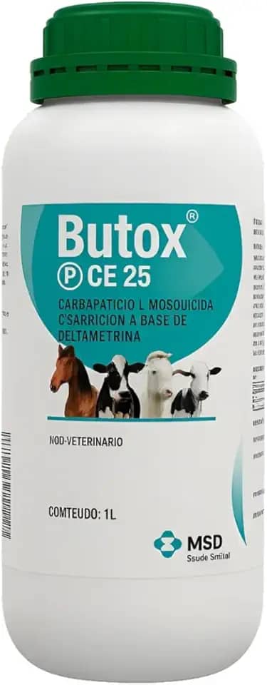 Carrapaticida P Ce 25 1litro Msd Cavalo Gado Sarnicida