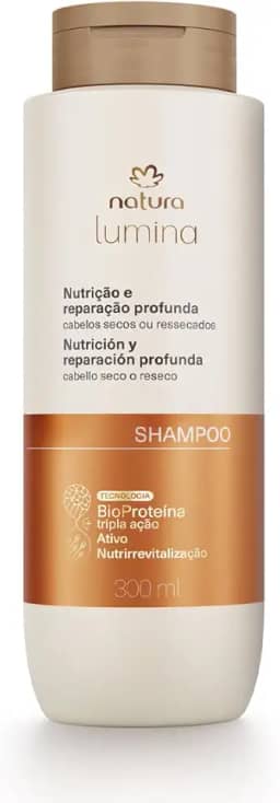 NATURA LUMINA SHAMPOO NUTRIÇÃO E REPARAÇÃO PROFUNDA 300ml