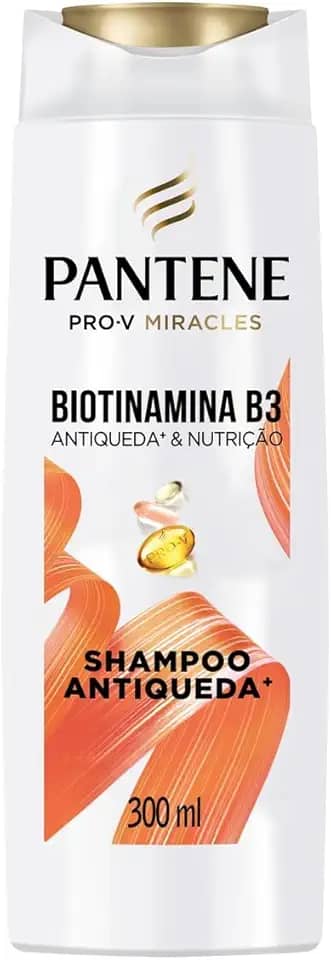 Pantene Pro-V Shampoo Miracles Antiqueda & Nutrição Biotinamina B3 300ml