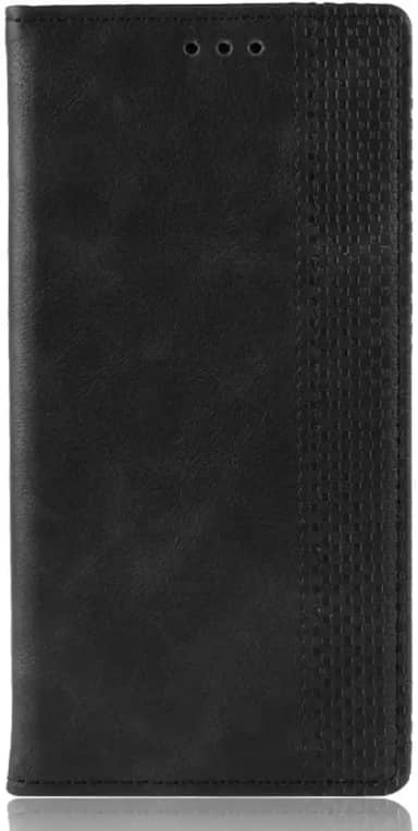 Capa para Nokia 2.4,Capa de caso de flip de couro para Nokia 2.4 Case,Caso de telefone de carteira,Caso de telefone de carteira com slots de cartão -Black