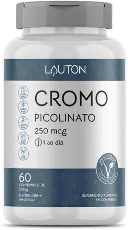 Cromo Picolinato 250mcg 60 Cps - Lauton