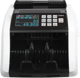 Máquina Contadora de Dinheiro Multi Moedas – Real, Dólar, Euro, Peso Argentino e Guarani Paraguaio | Contagem Rápida e Precisa para Bancos, Lojas e Escritórios