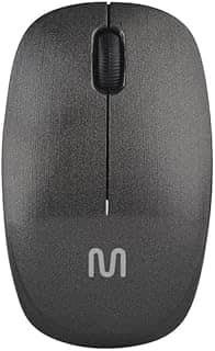 Mouse sem Fio Multi USB 2.4GHz 1200 DPI com 3 Botões e Design Ergonômico – Preto MO251