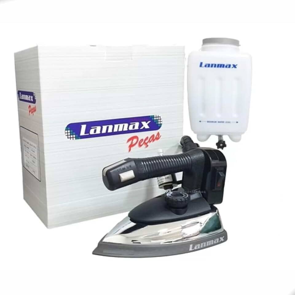 Ferro Lanmax Passar Roupas A Vapor Industrial 1300 Watts