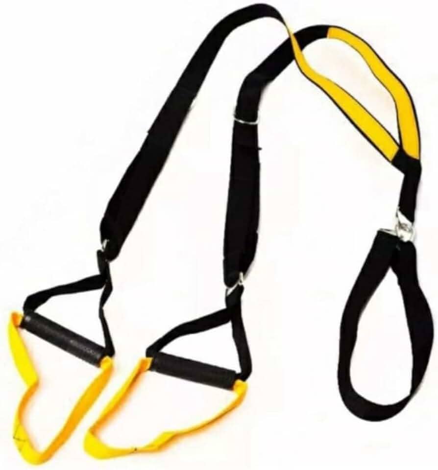 Fita para Treino Suspenso tipo TRX Crossfit Pilates Yoga Fisioterapia Funcional Musculação Exercícios Saude