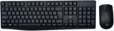 Kit Teclado e Mouse Sem Fio Slim Conexão USB + Pilhas inclusas Multi - TC270
