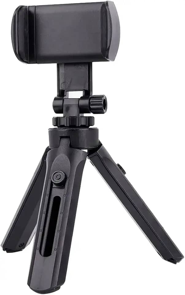 Mini Tripe Suporte Para Celular Smartphone Universal De Mesa Articulado Tripod