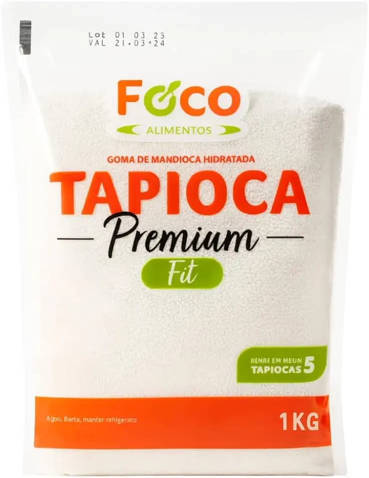 Tapioca Premium Fit, Goma de Mandioca Hidratada (1 kg)