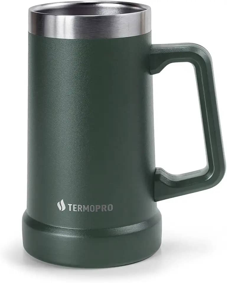 TERMOPRO Caneca Térmica para Cerveja 709ml Verde