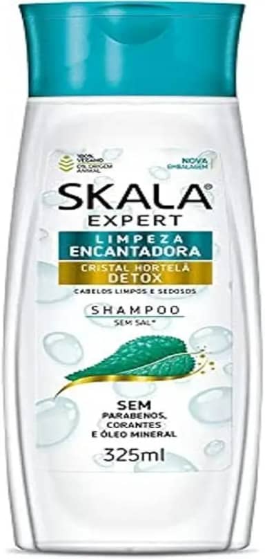 Shampoo Skala 325Ml Cristal Hortela Detox