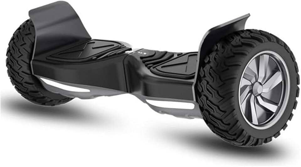 Hoverboard Skate Elétrico 8.5" Original Led Bluetooth Preto Offroad Brinovar