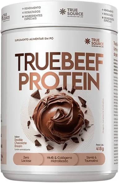 True Beef Protein - Sabor Double Chocolate Dream - 837g - True Source