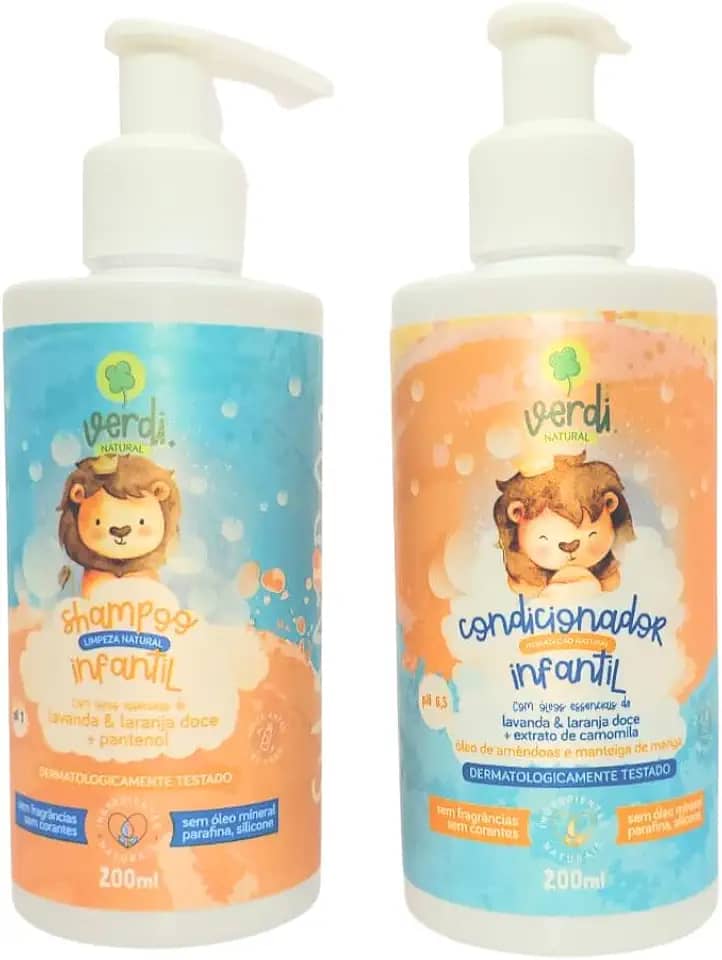 Kit Shampoo + Condicionador Infantil Natural | Verdi Natural