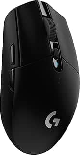 Mouse Gamer Sem Fio Logitech G305 LIGHTSPEED com 6 Botões Programáveis e Até 12.000 DPI - Preto