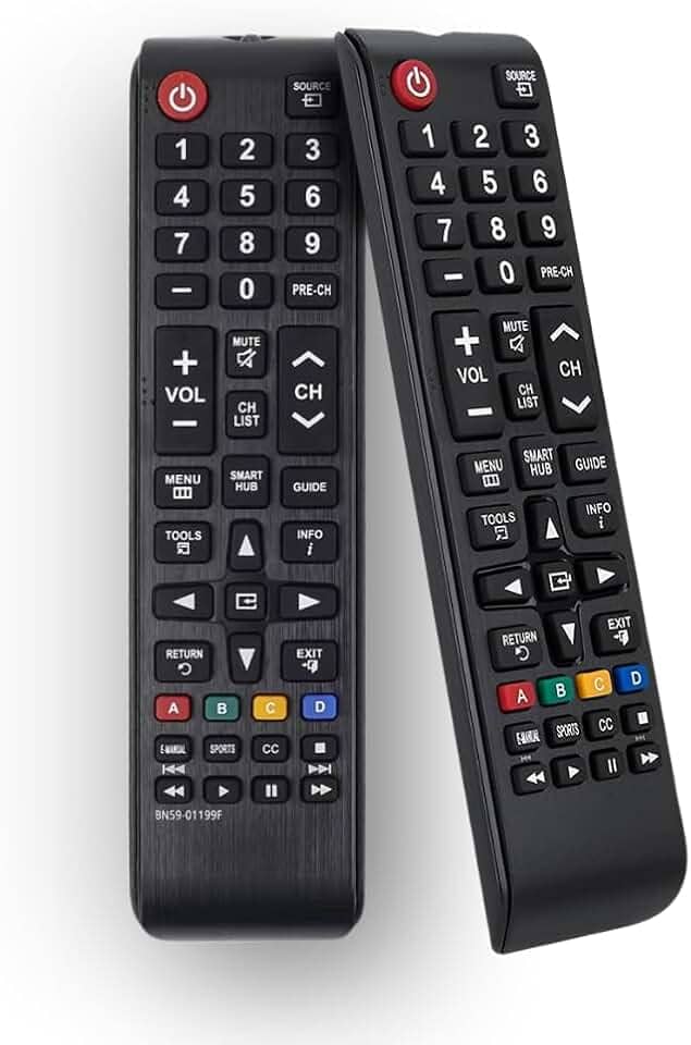 Controle Remoto Universal para TV Samsung – Funcionalidade Completa e Design Ergonômico - Não Precisa Configurar