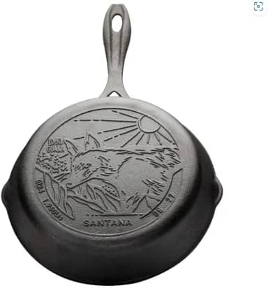 Frigideira Líder Ferro Fundido Lider Colecionável Lobo Guara 24cm