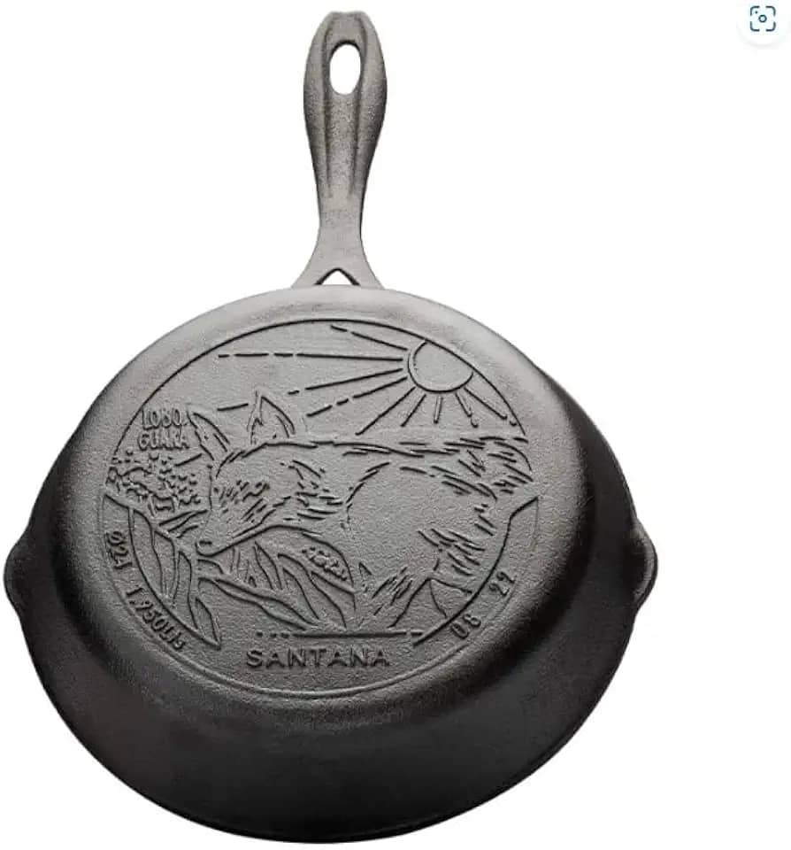 Frigideira Líder Ferro Fundido Lider Colecionável Lobo Guara 24cm