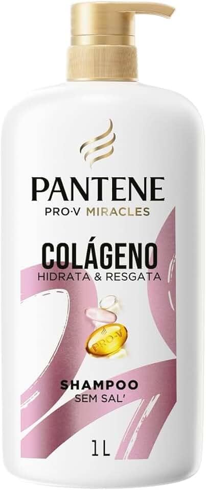 Pantene Pro-V Miracles Shampoo Colágeno Hidrata e Resgata 1L