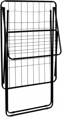 Varal de Chao Roupas Gigante Suporta 25kg Maxxi Cor Preto Resistente Pratico