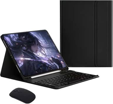 Capa Tablet com Teclado Removível e Mouse Para Samsung S6 Lite 10.4 Polegadas