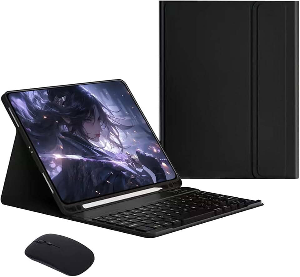 Capa Tablet com Teclado Removível e Mouse Para Samsung S6 Lite 10.4 Polegadas